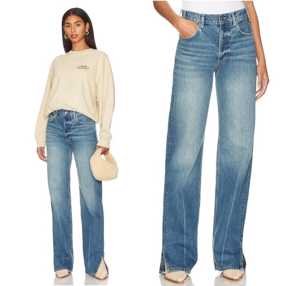 Anine Bing Denim - NWT ANINE Bing ROY Jeans in Nordic Blue